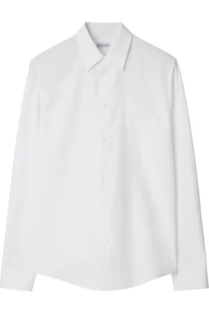 Burberry Chemise à logo brodé EKD