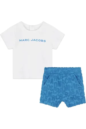 Marc Jacobs Ensemble haut-short en coton mélangé à logo imprimé