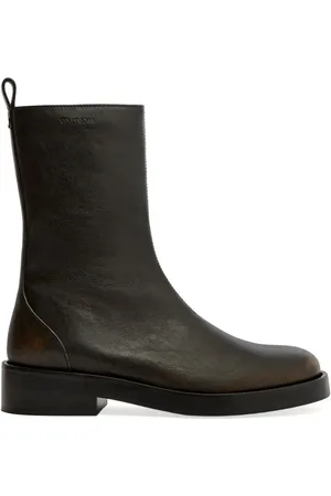 Courrèges Bottines Rider en cuir