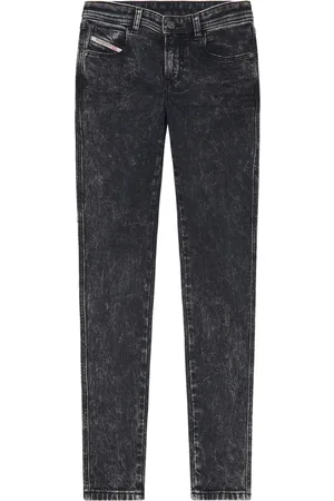 Diesel Jean skinny Babhila à taille mi-haute
