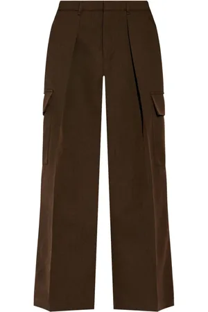 Burberry Pantalon cargo à détails plissés