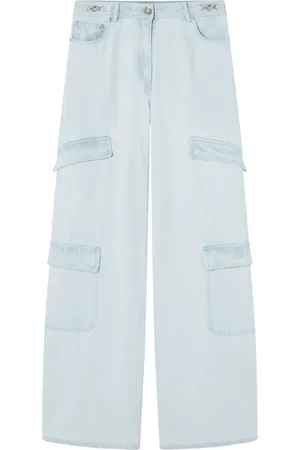 VERSACE Jean évasé à poches cargo