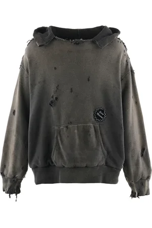 SAINT MXXXXXX Hoodie à effet usé