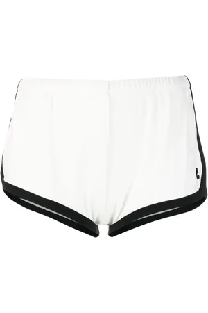 Courrèges Short à bordures contrastantes