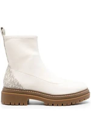 Michael Kors Bottines en cuir de veau à logo imprimé