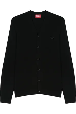 Diesel Cardigan K-Zannis à logo brodé
