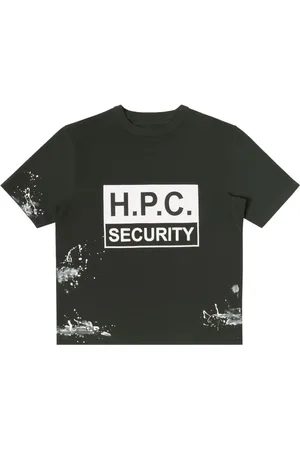 Heron Preston T-shirt Security à logo imprimé