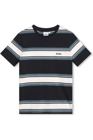 HUGO BOSS T-shirt en coton à rayures
