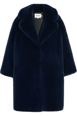 Apparis Manteau Steffi à revers larges