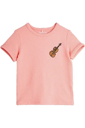 Mini Rodini T-shirt à motif brodé