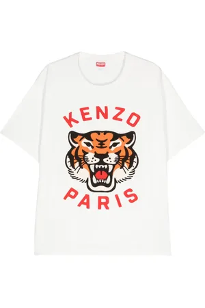 Kenzo T-shirt Lucky Tiger en coton