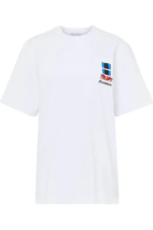 J.W.Anderson T-shirt à motif fenêtre brodé