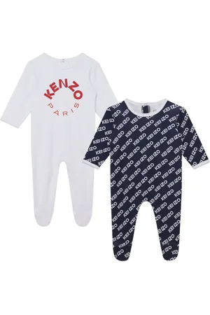 Kenzo Pyjama en coton à logo imprimé