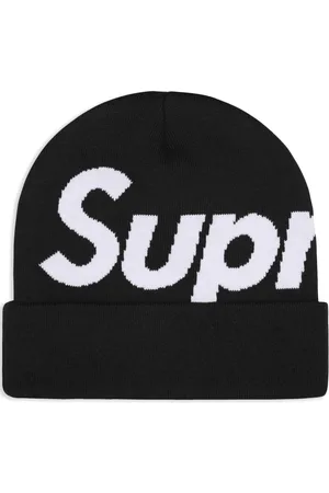 Supreme Bonnet à logo en intarsia