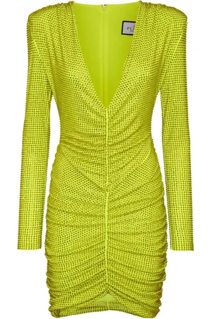 Philipp Plein Robe courte à ornements strassés