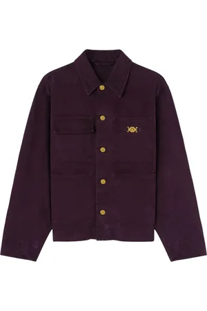 VERSACE Veste à effet délavé