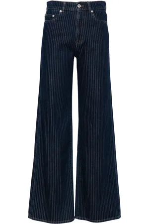 Kenzo Jean droit Ayame à rayures