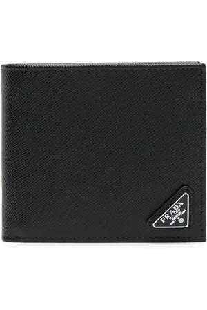 Prada Portefeuille Saffiano à logo
