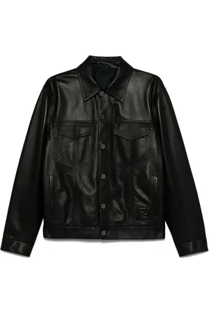 Fendi Veste en cuir