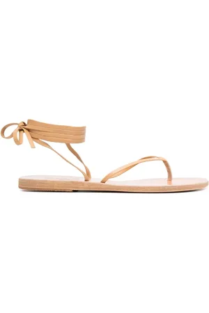 Ancient Greek Sandals Sandales en cuir à bride cheville nouée