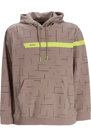 HUGO BOSS Hoodie à logo Saggy imprimé