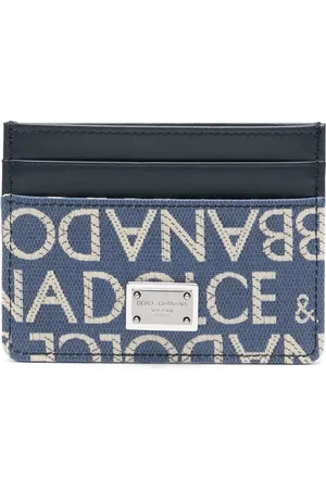 Dolce & Gabbana Porte-cartes à logo en jacquard