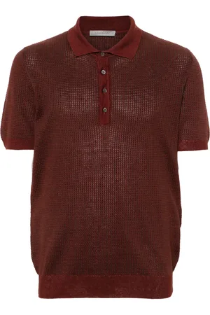 corneliani Polo en maille à manches courtes