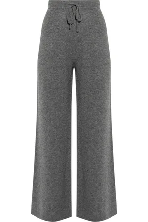 THEORY Pantalon en maille à coupe évasée