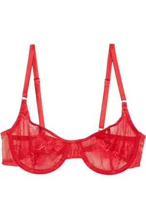 FLEUR DU MAL Soutien-gorge en dentelle fleurie