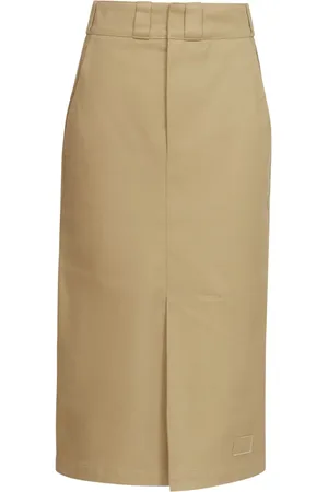 Maison Margiela Jupe mi-longue à taille haute