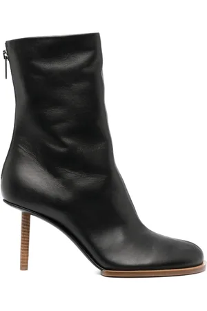 Jacquemus Bottines Les Bottines Rond Carré 80 mm