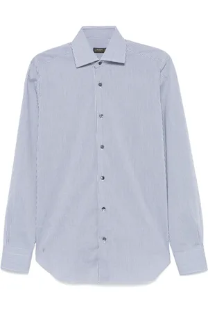BARBA Chemise à petits carreaux