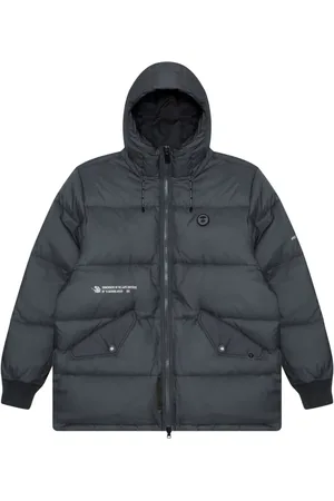A Bathing Ape Veste matelassée à logo imprimé