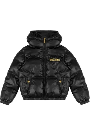 Moschino Doudoune à logo brodé
