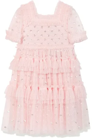 Needle & Thread Robe mi-longue à sequins