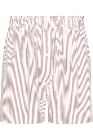 Maison Margiela Short en coton à rayures