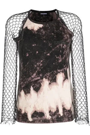 Dsquared2 Haut en résille à motif abstrait