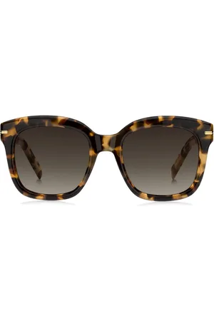 HUGO BOSS Lunettes de soleil à effet écaille de tortue