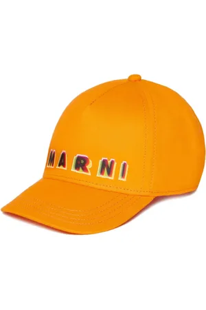 Marni Casquette en coton à logo imprimé