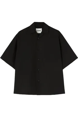 Jil Sander Chemise en coton à manches courtes