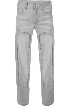 HACULLA Jean à détails de découpes