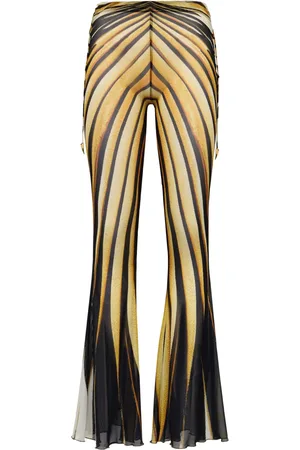 Roberto Cavalli Pantalon évasé Ray Of Gold