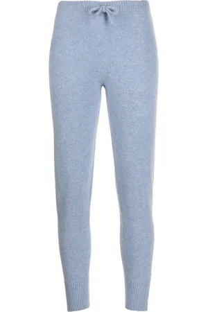 Madison.Maison Pantalon en cachemire à bandes métallisées