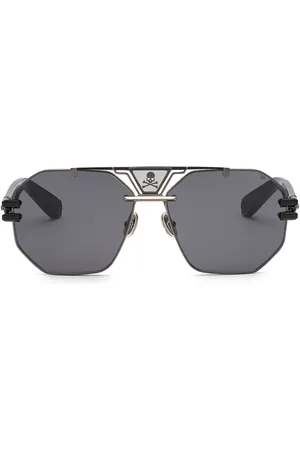 Philipp Plein Lunettes de soleil oversize Plein Icon
