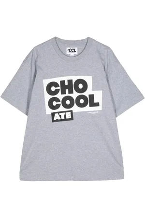 Chocoolate T-shirt en coton à logo imprimé