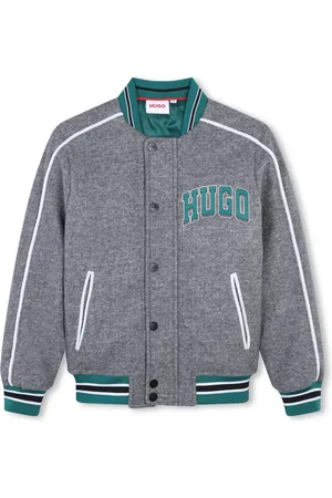 HUGO BOSS Veste bomber à logo appliqué