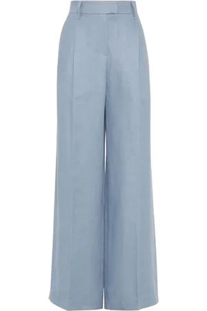 Brunello Cucinelli Pantalon à design plissé