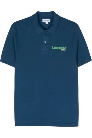 Lacoste Polo en coton piqué à logo imprimé