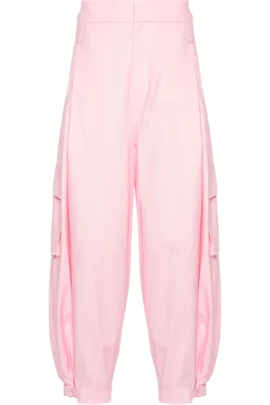 LU’U DAN Pantalon plissé à poches cargo