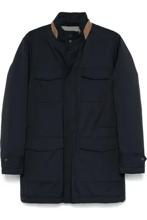 Kiton Doudoune à coupe légère
